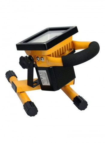 Portable Rechargeable LED Flood Light White 4x7centimeter