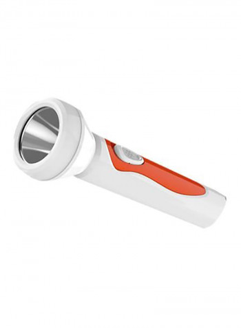 Rechargeable LED Flashlight White 6x9centimeter
