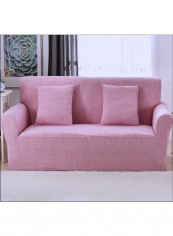 Universal Full-Covered Sofa Slipcover Pink 145-180centimeter
