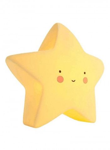 Star Kids LED Night Light Yellow/Black/Red 5x10centimeter