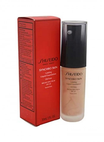 Synchro Skin Glow Luminizing Fluid Foundation SPF 20 G2 Golden