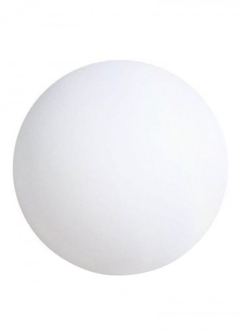 20 Cm RGB Colour-Changing LED Globe Light White 9x13centimeter