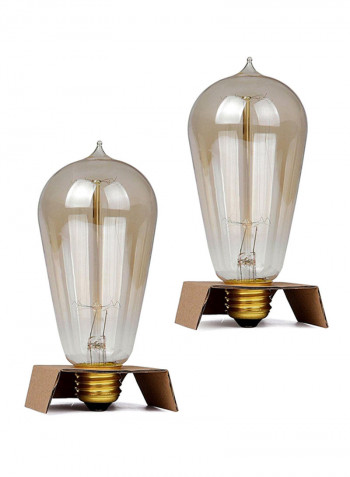 Lumenza Edison Bulbs Warm White 7x7centimeter