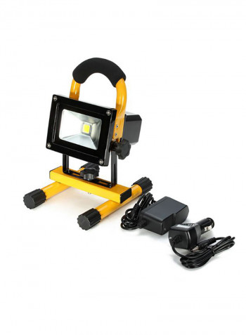 Portable LED Work Flood Light White 18x15centimeter