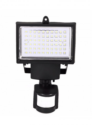 60 LED Solar Light Sensor Security Lamp White 19x23centimeter