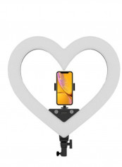 Heart-Shaped LED Ring Fill Light 18-Inch White reviews Heart-Shaped LED Ring Fill Light 18-Inch White