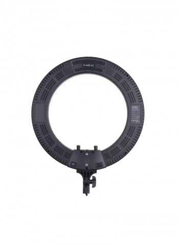 LED Ring Light With Phone Holder White/Black