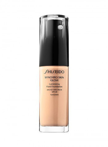 Synchro Skin Glow Luminizing Fluid Foundation SPF 20 Neutral 3