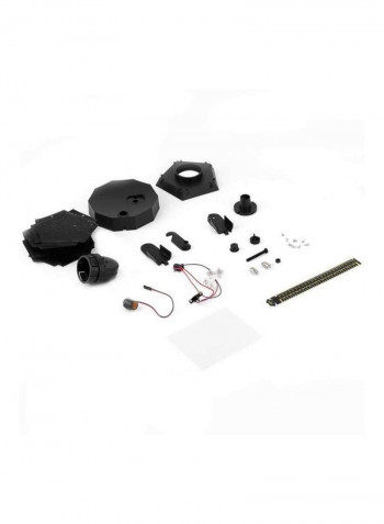 LED Star Projector Night Light Black 14x13centimeter