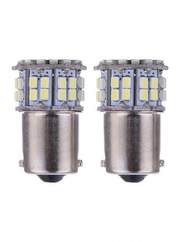 2-Piece  50 Smd LED Car Lights Fog Lamps Multicolour 2x10centimeter