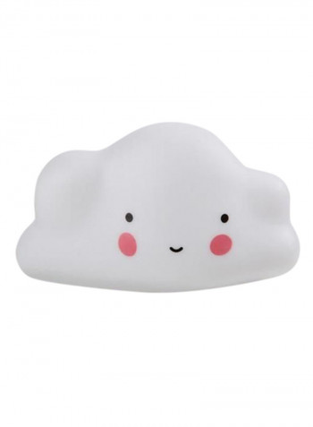 Cloud Portable LED Night Light White 10x9centimeter