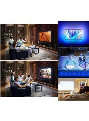 2 Meters Usb Powered LED Strip Light White 3x34centimeter