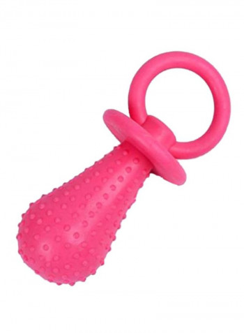Pet Pacifier Chew Molar Pink