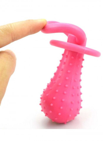 Pet Pacifier Chew Molar Pink