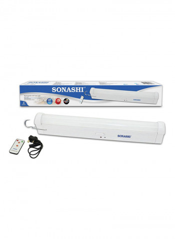 Rechargeable LED Tube Light White 3x6centimeter