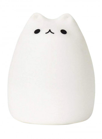 Silicone Night Light White 6x9centimeter