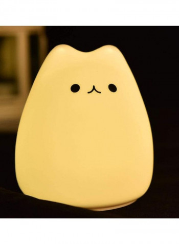 Silicone Night Light White 6x9centimeter