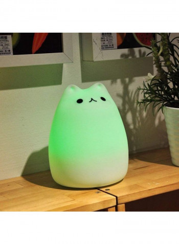 Silicone Night Light White 6x9centimeter