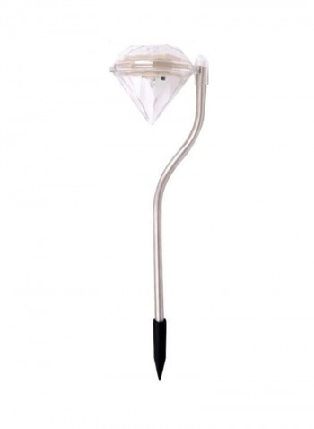 4 Pcs Solar LED Garden Light Multicolour 9x9centimeter