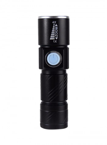 Usb Handy LED Rechargeable Torch White 9x10centimeter