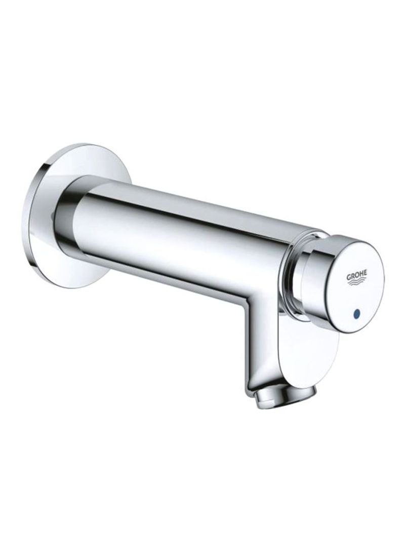 Cosmopolitan T Self-Closing Pillar Faucet Silver 152x152x50millimeter