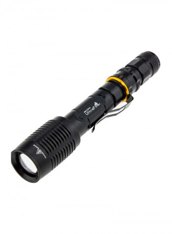 Ultrafire T6 Rattlesnake Five-Grade Chargeable Zoom Flashlight White 195x35x23millimeter