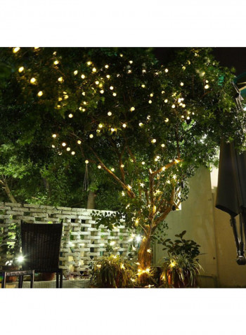 2 Pcs LED String Light Yellow 4x9centimeter