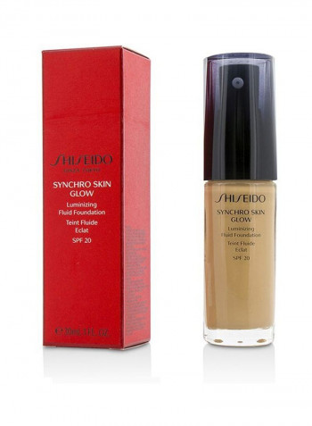 Synchro Skin Glow Luminizing Fluid Foundation SPF 20 Neutral 4