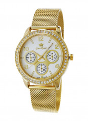 Women's Dima Round Shape Stainless Steel Analog Watch Dima 2999B-3D1