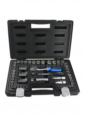 65 PCS DR.SOCKET SET Silver/Black 38x24x8centimeter
