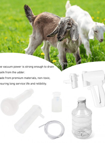 Sheep And Goat Manual Milker White 1L