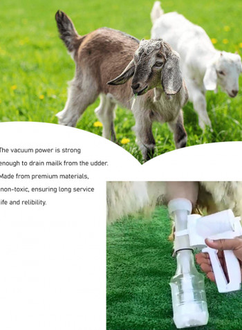 Sheep And Goat Manual Milker White 1L