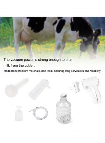 Sheep And Goat Manual Milker White 1L