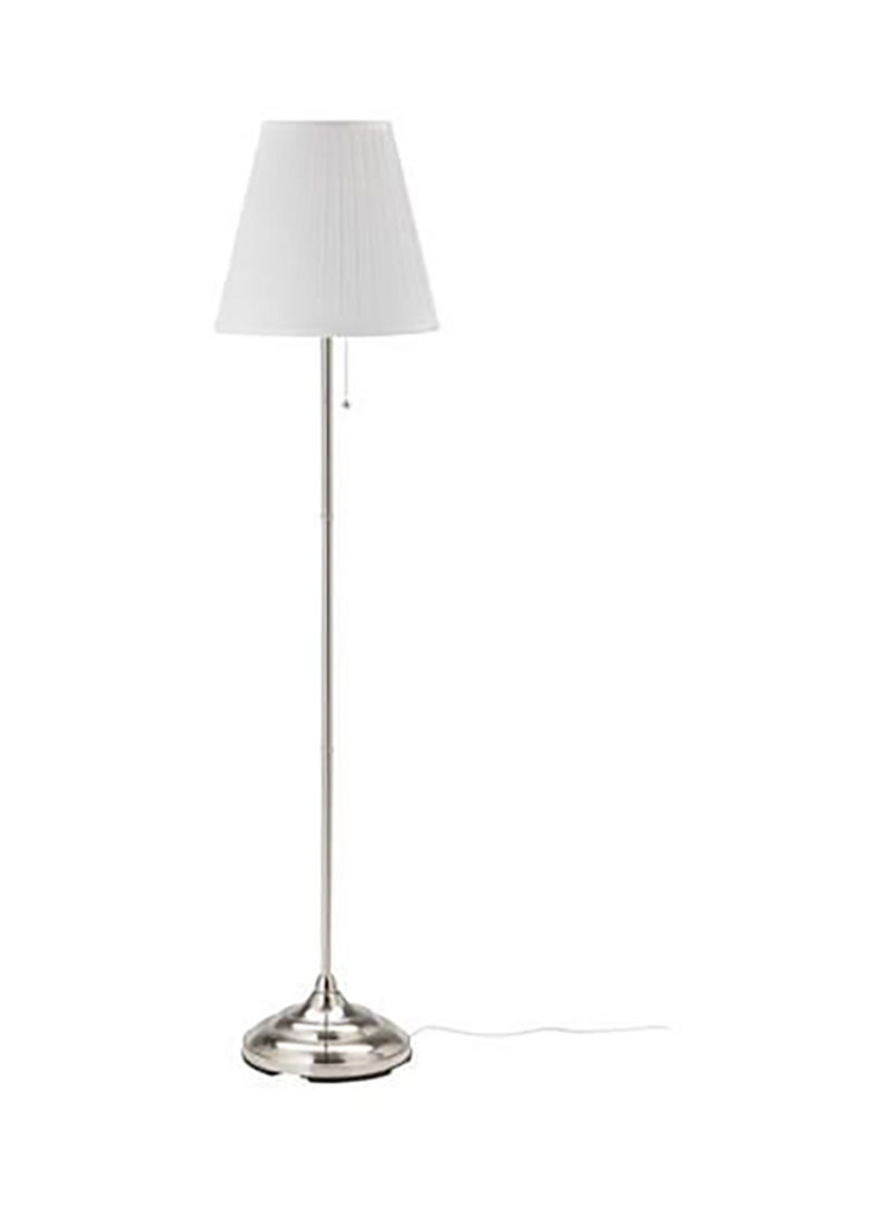 Decorative Floor Lamp White/Silver