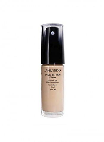 Synchro Skin Glow Luminizing Fluid Foundation Golden 4