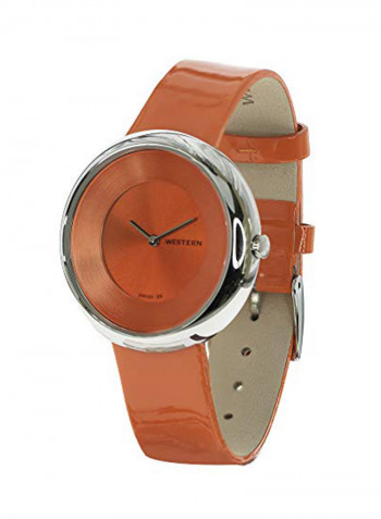 Women's Linda Series Leather Analog Watch W8123LST170V