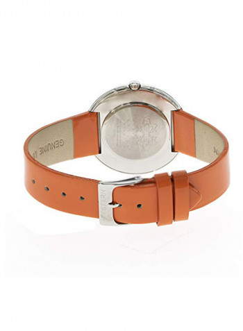 Women's Linda Series Leather Analog Watch W8123LST170V