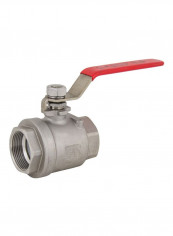 2-Piece Stainless Steel Ball Valve Set Silver/Red 2inch reviews 2-Piece Stainless Steel Ball Valve Set Silver/Red 2inch
