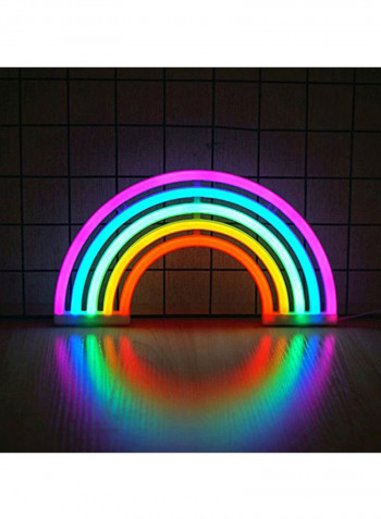 LED Rainbow Light Multicolour 30x16.5centimeter