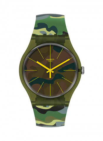 Men's Rubber Analog Watch SUOG114
