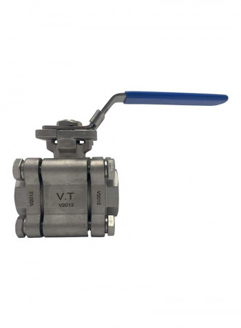 3-Piece Valve Set Silver 0.75inch