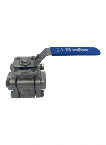 3-Piece Valve Set Silver 0.75inch
