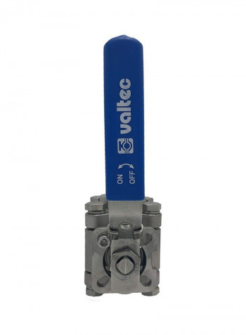 3-Piece Valve Set Silver 0.75inch