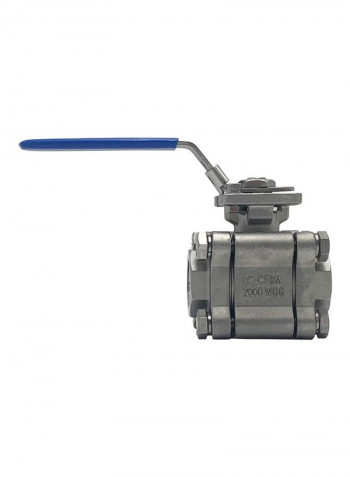 3-Piece Valve Set Silver 0.75inch