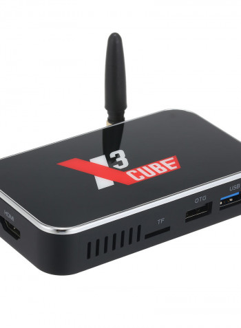 X3 CUBE Android 9.0 TV Box V7111EU_P Black