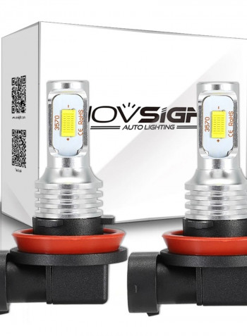 H3 1800LM Car LED Fog Lights
