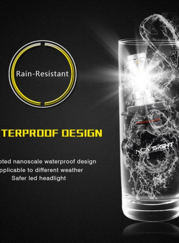H4 Car LED Headlight Bulb Cool White