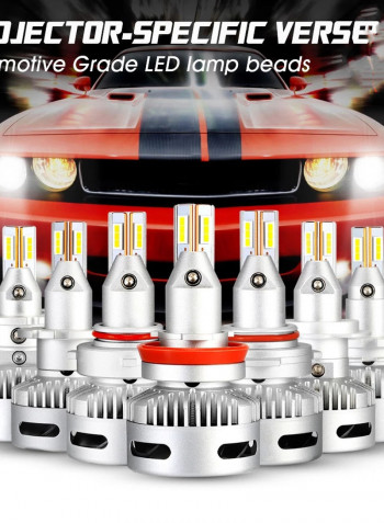 LED Headlight D2 12V 90W 12000LM 6500K White