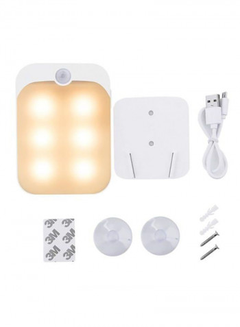 Light Sensor Lamp White 4x12centimeter