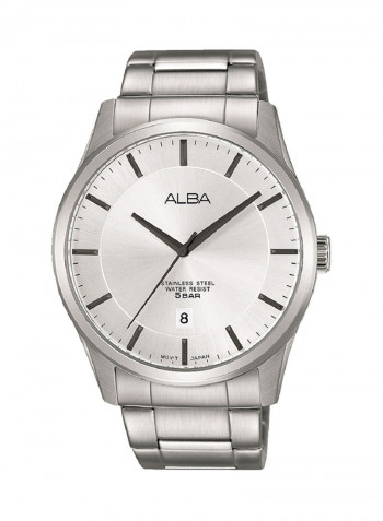 Men's Water Resistant Stainless Steel Analog Watch AS9C25X1